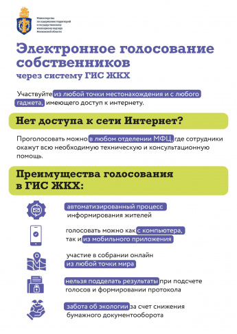 Электронное голосование собственников через систему ГИС ЖКХ